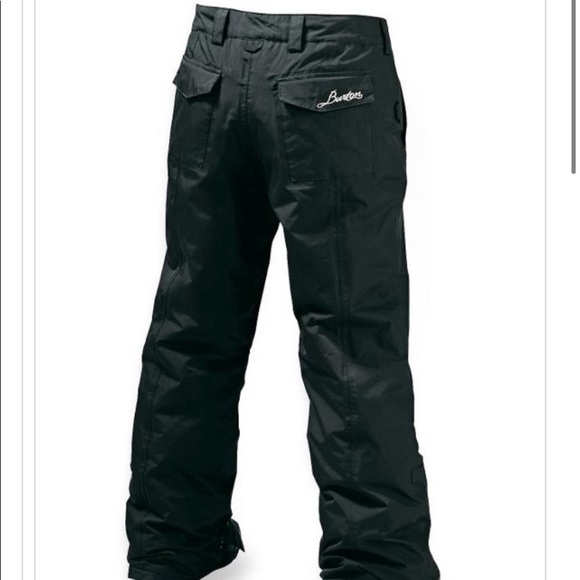Burton Pants - Burton Women's XS Extra Small Black Downtown Insulated Ski Snowboard Pants Logo
